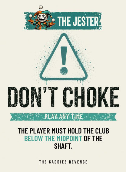 The Caddie's Revenge - Golf Card Game