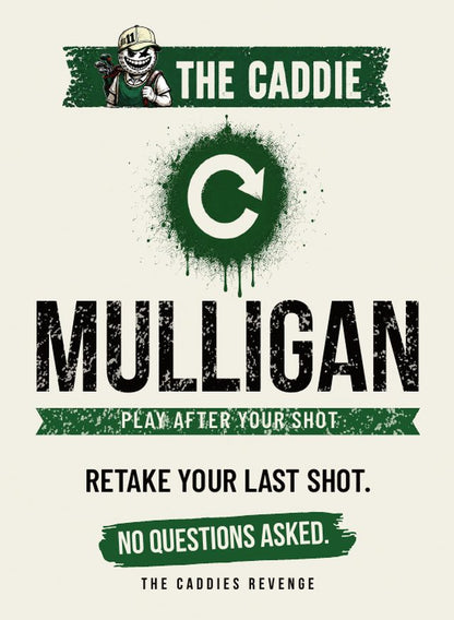 The Caddie's Revenge - Golf Card Game