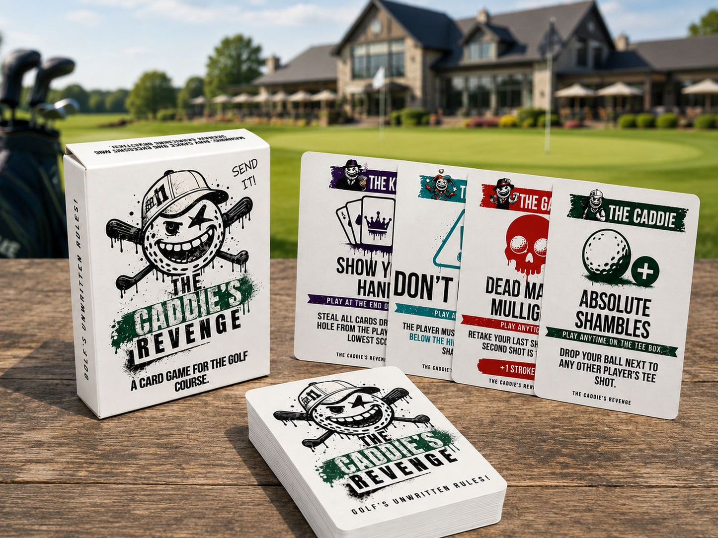 The Caddie's Revenge - Golf Card Game