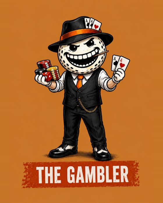 The Gambler — character illustration.