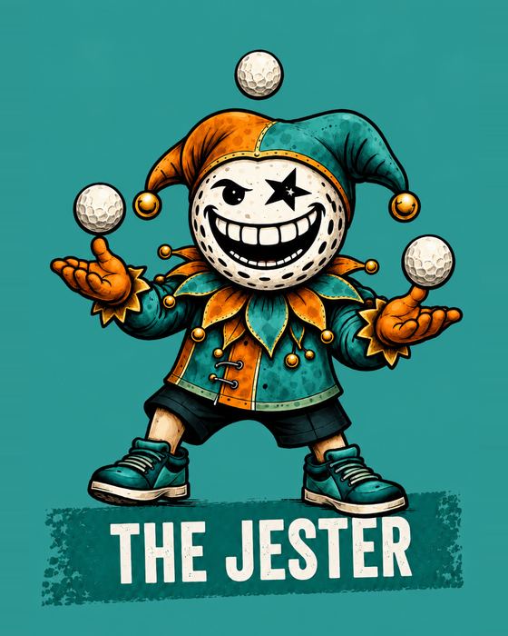 The Jester — character illustration.