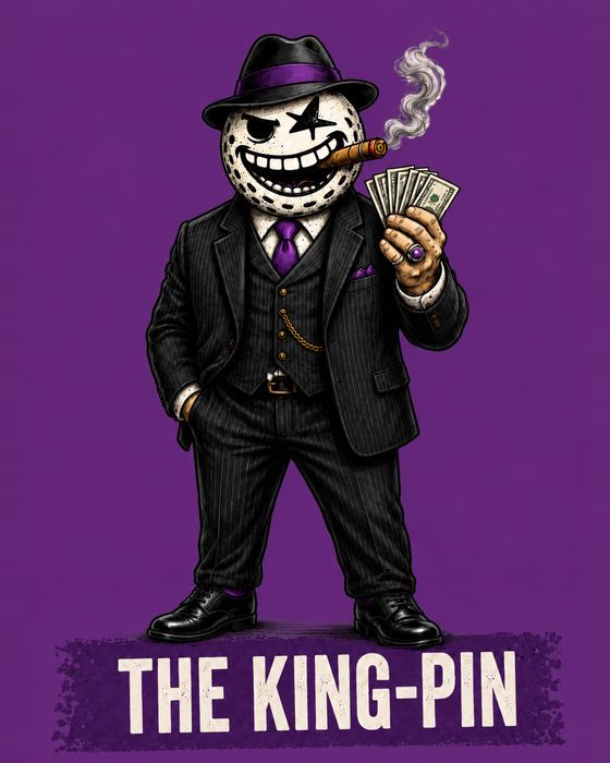 The King-Pin — character illustration.